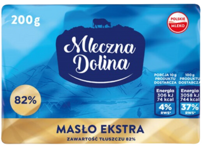 Масло Мleczna Dolina 82% 200 г 05349 фото