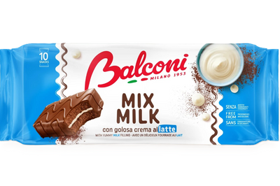 Бісквіти Balconi Mix Milk Лате 350 г 15398 фото