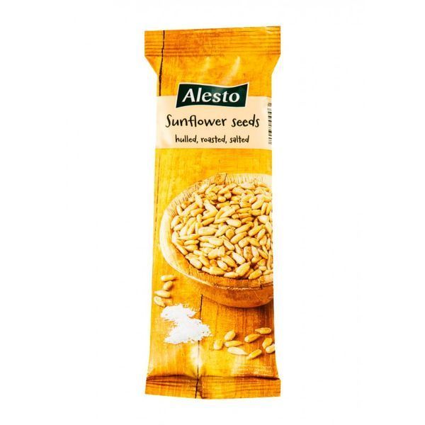 Насіння соняшника очищене Alesto 100 г 10579 фото
