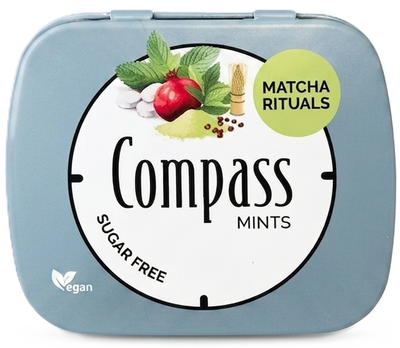 Льодяники Compass 14 г Матча+Зел Чай+ганат 04724 фото