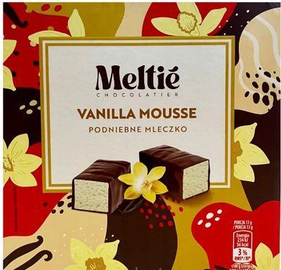 Цукерки пташине молоко Meltie Ваніль 380 г 13725 фото