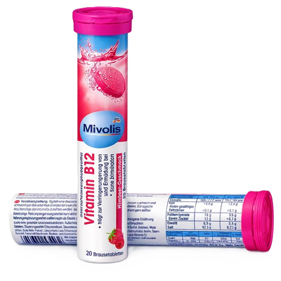 Вітаміни Mivolis Vitamin B12 20 шт 05002 фото