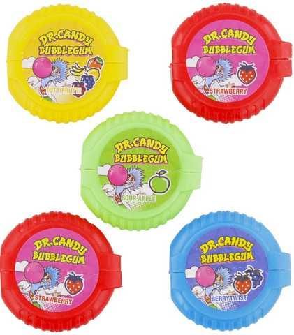 Жуйки Dr.Candy Bubblegum Мікс 90 г - Солодка класика для любителів