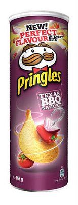 Чіпси Pringles 165г Барбекю 02181 фото