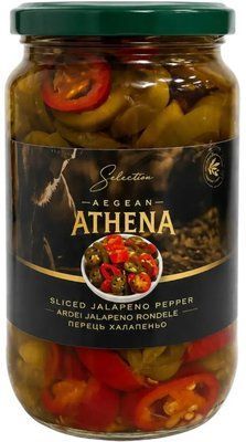 Перець Athena Різаний мікс халапеньо 360 г 15900 фото