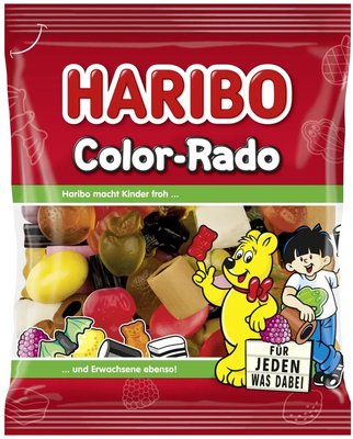 Желейки Haribo 160 г Color-Rado 08016 фото