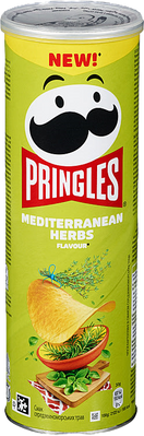 Чипси Pringles Середземноморські трави 165 г 15196 фото