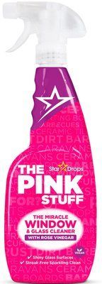 Засіб для миття вікон The Pink З рожевим оцетом 750 г 05945 фото