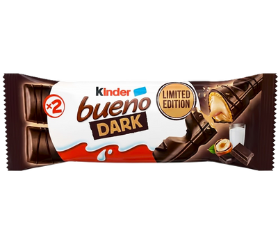 Батончики Kinder Bueno Чорний шоколад 43 г 15015 фото