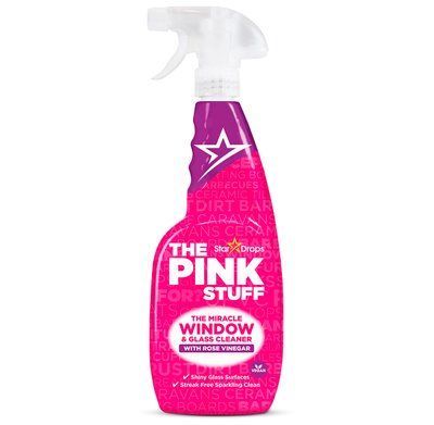 Засіб для миття вікон The Pink З рожевим оцетом 750 г 05945 фото