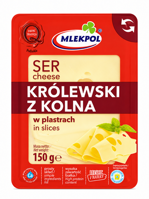 Нарізка Mlekpol Королівський 150 г 10710 фото