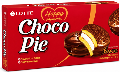 Печиво Lotte Choco pie Класичне 168 г 14282 фото