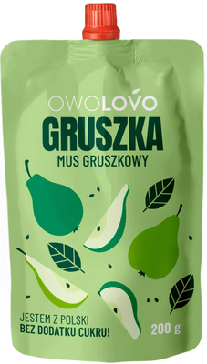 Пюре Owolovo Груша 200 г 14409 фото