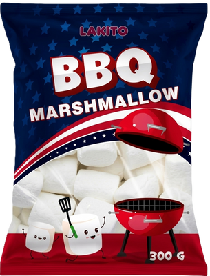 Маршмелоу BBQ Lakito 300 г 15259 фото