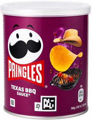 Чипси Pringles Барбекю 40 г 00469 фото