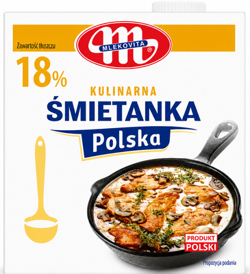 Вершки Mlekovita 18% 500 мл 07301 фото