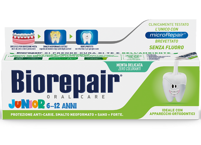 Зубна паста Biorepair Дитяча 6-12 років 75 мл 14243 фото