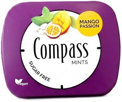 льодяники Compass 14 г Манго+Фрукти 04726 фото