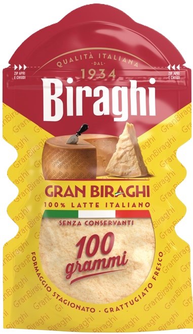 Сир тертий Biraghi 100 г