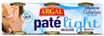 Набір паштетів Argal Pate light 3х80 г 13940 фото