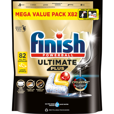 Капсули Для посудомийки Finish Ultimate Lemon 82 к 15026 фото