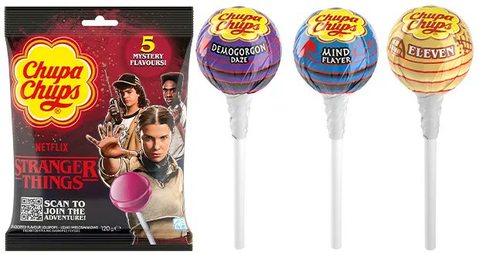 Льодяники Chupa-Chups Stranger things 120 г купити в Україні