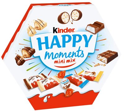 Цукерки Kinder Happy Moments 162 г 02899 фото