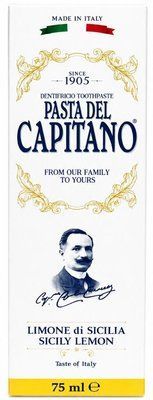 Зубна паста Capitano Лимонна 75 мл 06545 фото