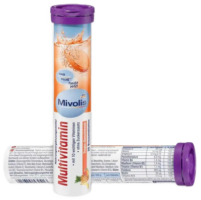 Вітаміни Mivolis Multivitamin 20 шт 01996 фото