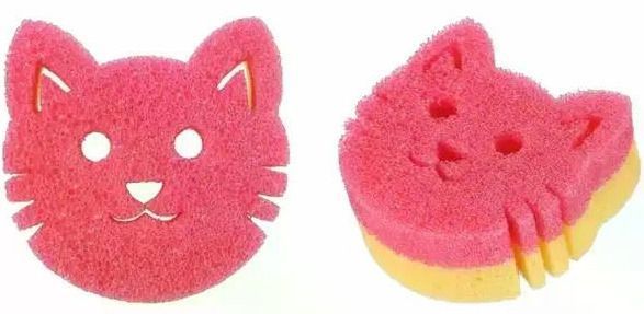 Губка The Original Scrub Mommy Cat 15966 фото