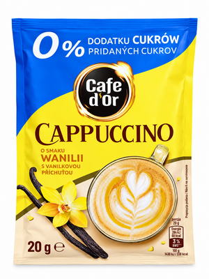 Капучино без цукру Cafe Dor Ванільне 20 г 15781 фото