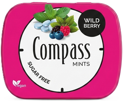 Льодяники Compass Ягоди 14 г 03990 фото