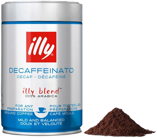 Кава мелена Illy Без кофеїну 250 г 01641 фото