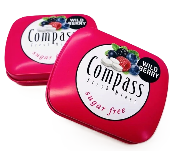 Льодяники Compass Ягоди 14 г 03990 фото