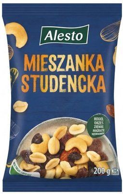 Мікс горіхів Alesto Студентський 200 г 15519 фото