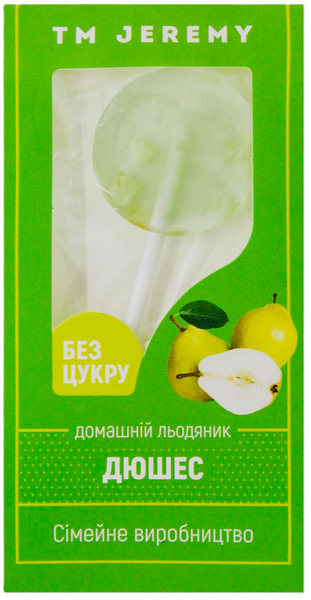 Льодяники без цукру Jeremy Дюшес 10 г 08529 фото