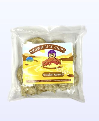 Рисові Чіпси Rice Craft 20 г Карамель 11865 фото