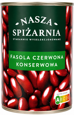 Фасоля Nasza Spizarnia Червона 400 г 09288 фото