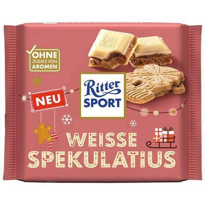Шоколад білий Ritter Sport Пряне печиво 100 г 15886 фото