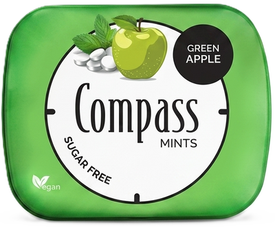 льодяники Compass 14 г Яблуко 06931 фото