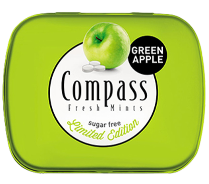 льодяники Compass 14 г Яблуко 06931 фото