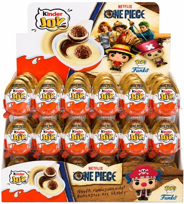 Яйця Kinder Joy One piece 72 шт 15630 фото
