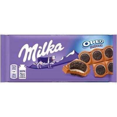 Шоколад Milka 100г Орео Сендвіч 09427 фото