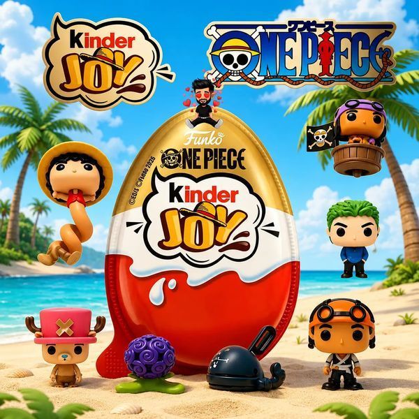 Яйця Kinder Joy One piece 72 шт 15630 фото