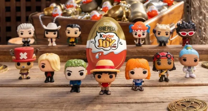 Яйця Kinder Joy One piece 72 шт 15630 фото