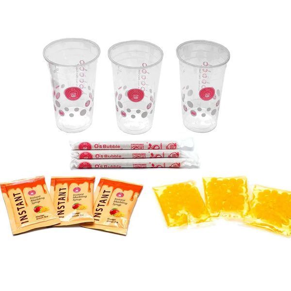 Напій O`s Bubble tea Манго 240 г 15283 фото