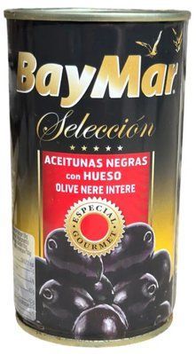 Маслини Baymar З кісточкою 350 г 08362 фото