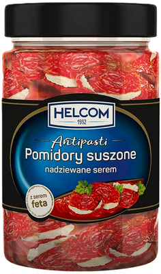 В'ялені томати фаршировані сиром фета Helcom 270 г 14860 фото