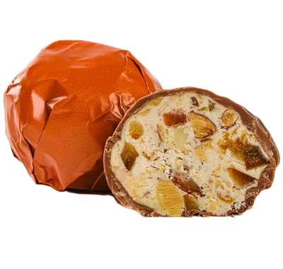 Дубайська цукерка Lux choco 40 г Апельсин мигдаль №3111 13811 фото