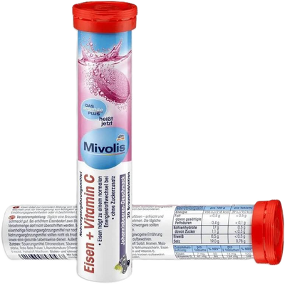 Вітаміни Mivolis Eisen Vitamin C 20 шт 02772 фото